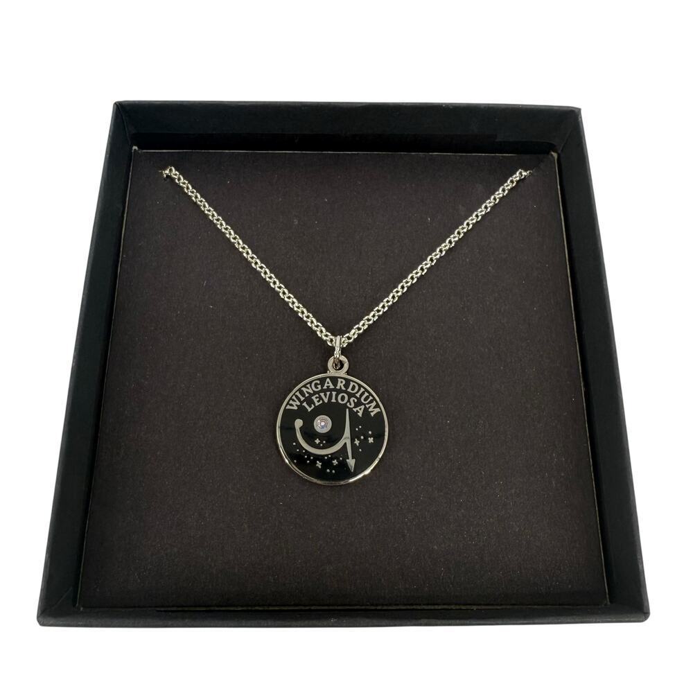 Harry Potter‎ Necklace Wingardium Leviosa 22” Adjustable Sterling Silver - Picture 5 of 10